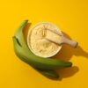 Green banana powder raw yellow